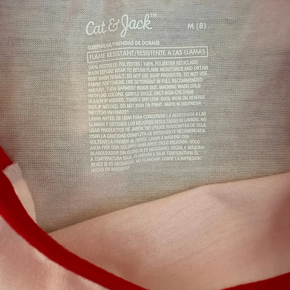 CAT & JACK Trees Girls Size M/8 PJ BNWT - Picture 5 of 5